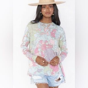 Show me your MuMu|Bonfire sweater,world tour knit in pastel tones•••Slouchy fit